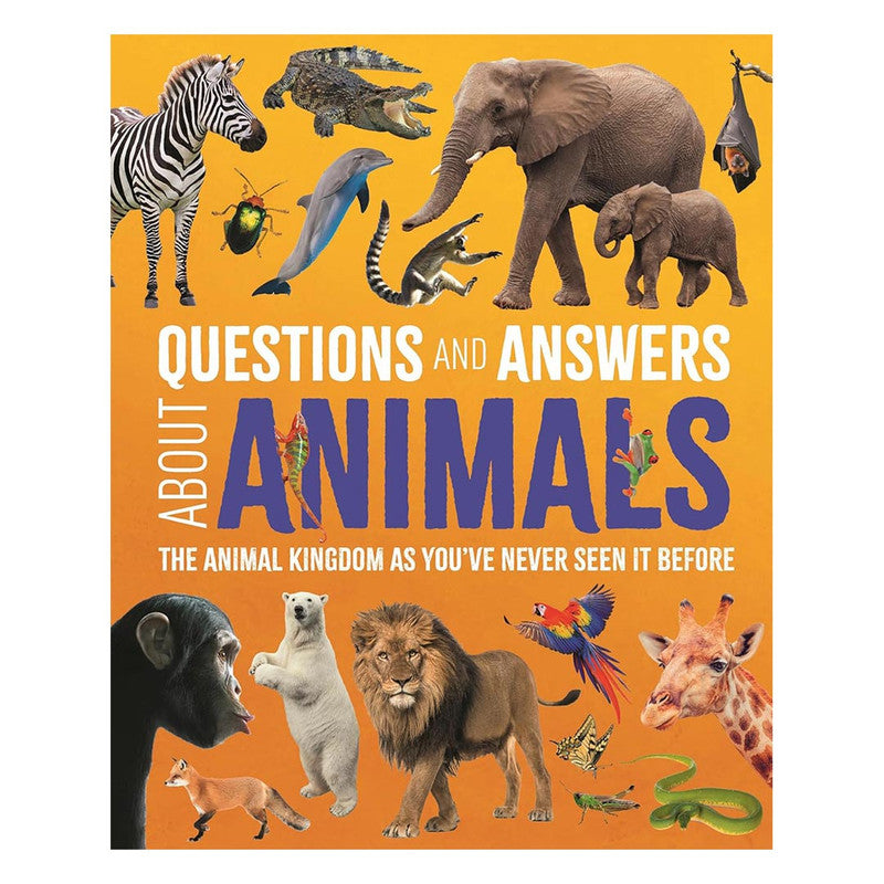 Questions And Answers About Animals By Michael, Leach Hardcover