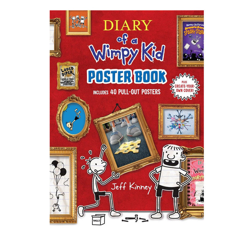 Diary Of A Wiley Kid Poster Book: Includes 40 Pull-Out Posters By Jeff Kinney Trade Paperback
