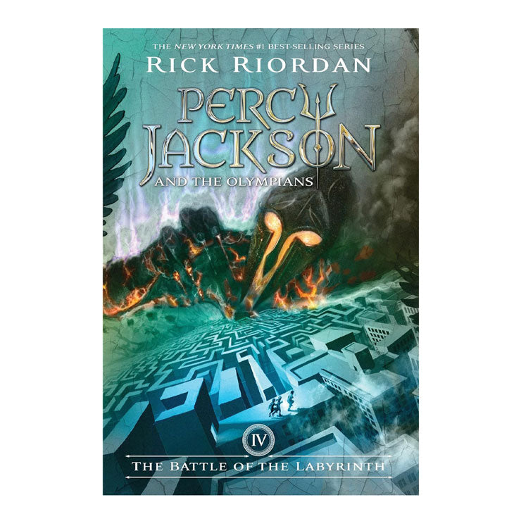 Percy Jackson and the Olympians, Book 4: The Battle of the Labyrinth by Rick Riordan-Trade Paperback