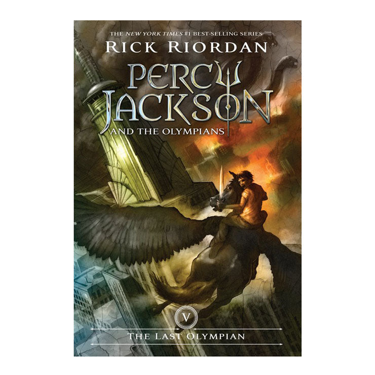 Percy Jackson and the Olympians, Book Five: The Last Olympian by Rick Riordan - Trade Paperback