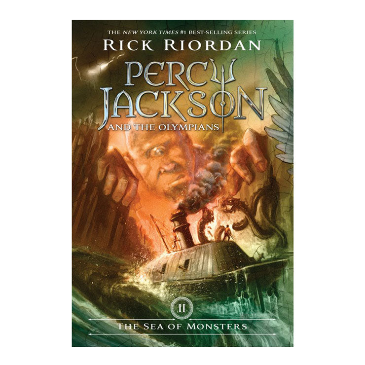 Percy Jackson and the Olympians, Book 2: The Sea of Monsters by Rick Riordan - Trade Paperback