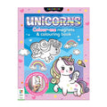 Unicorns Colour-Me Magnets and Colouring Book - Trade Paperback - Activity Books for Kids