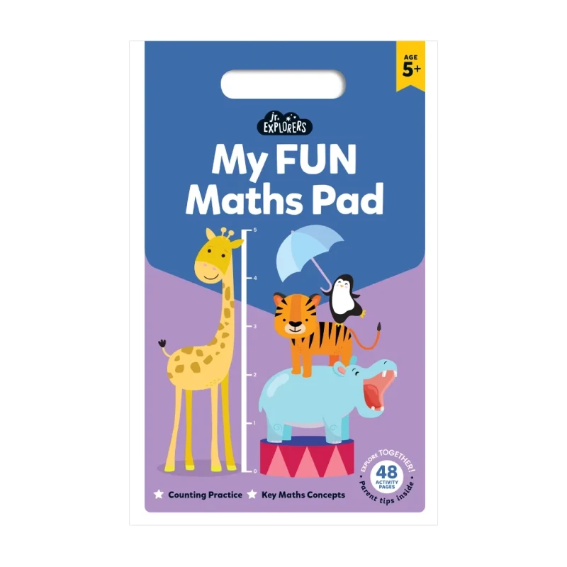 Junior Explorers: My Fun Maths Pad - Trade Paperback - Math Workbooks