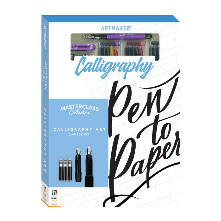 Artmaker Calligraphy Set 22 Edition by Hinkler - Trade Paperback - Art