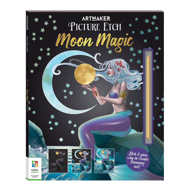 Artmaker Picture Etch Moon Magic - Trade Paperback - Children's Books