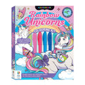 Kaleidoscope Colouring Kit: Rainbow Unicorns - Trade Paperback - Activity Books for Kids