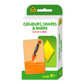 School Zone Colours Shapes & More by Hinkler - Flash Card - Learning Aids