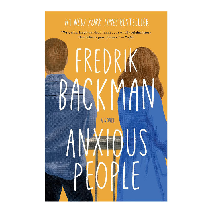 Anxious People by Fredrik Backman - Trade Paperback - Fiction & Literature - Contemporary