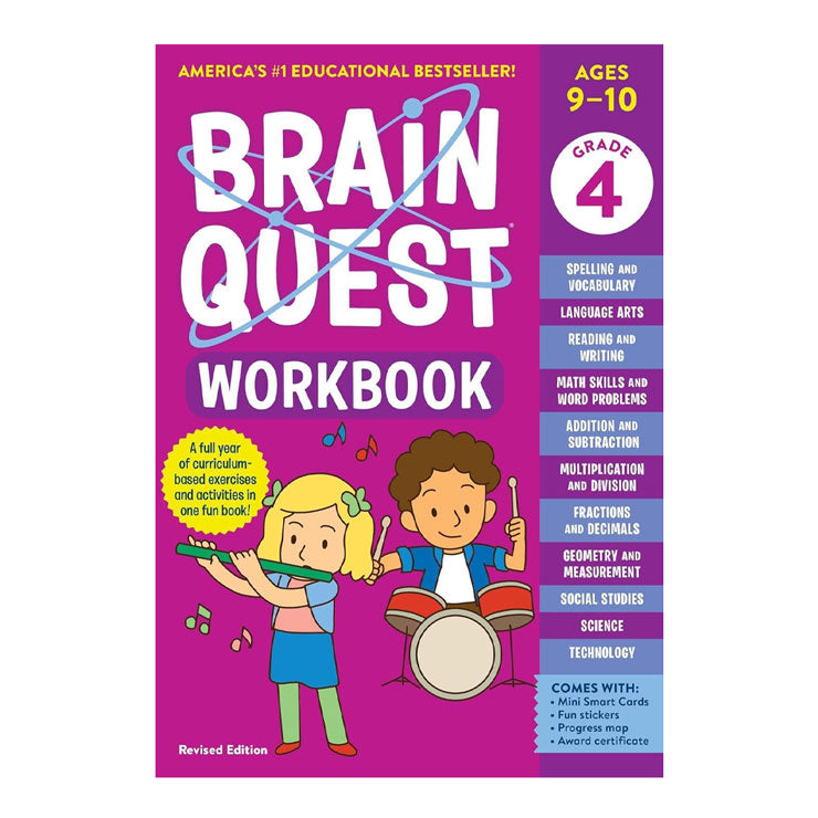 Brain Quest Workbook: 4th Grade Revised Edition