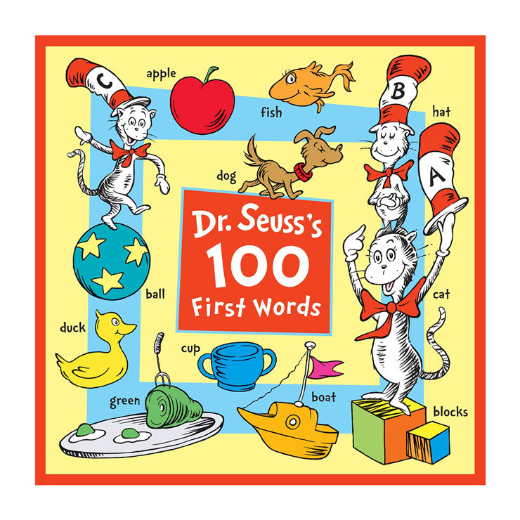 Dr. Seuss 100 First Words - Board Book