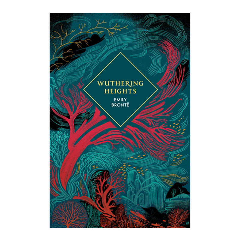 Penguin Vintage Classics: Wuthering Heights Stenciled Edge by Emily Brontë - Hardcover
