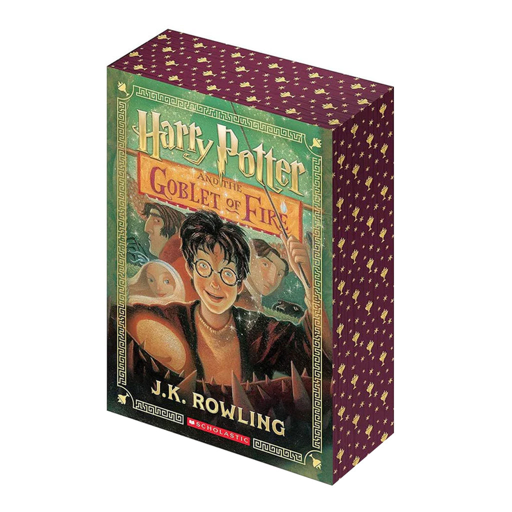 Harry Potter and the Goblet of Fire (Stenciled Edges) - Book #4 by J.K. Rowling - Trade Paperback