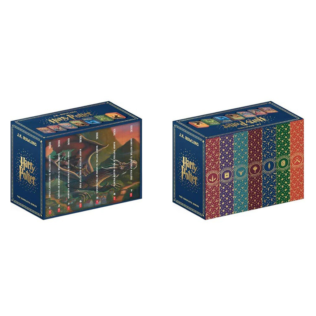 Harry Potter Paperback Box Set Books 1-7 With Stenciled Edges Trade Paperback