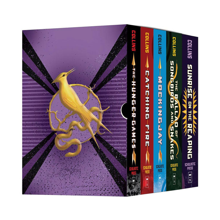 The Hunger Games (5 Book Collection) Box Set by Suzanne Collins - Hardcover - Teens Fiction