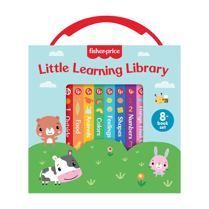 Fisher-Price: Little Learning Library (8-Book Set) Board Book - Basic Concept
