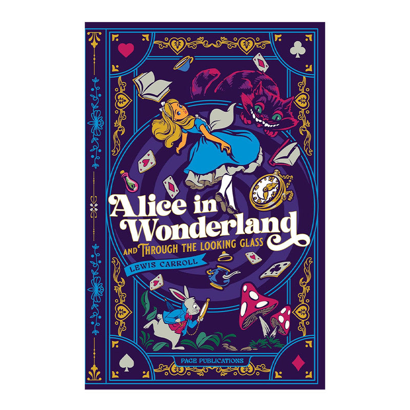 Page Classics: Alice In Wonderland And Through The Looking Glass by Lewis Carrol - Hardcover
