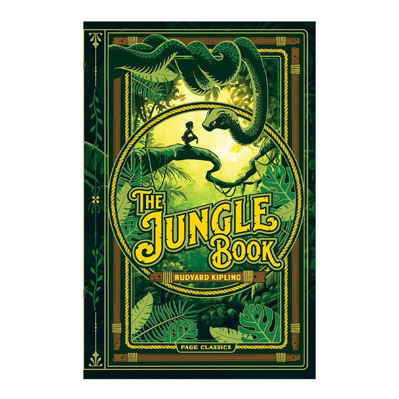 Page Classics: The Jungle Book And The Second Jungle Book by Rudyard Kipling - Hardcover