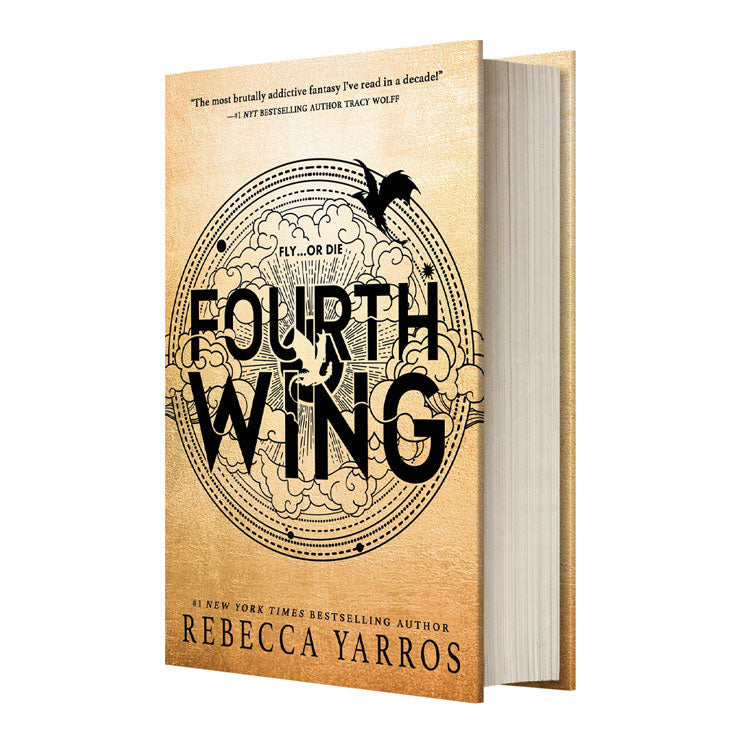 Fourth Wing by Rebecca Yarros - Hardcover - Sci-Fi, Fantasy & Horror