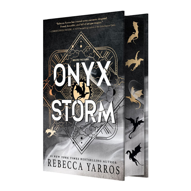 Onyx Storm (Deluxe Edition) by Rebecca Yarros - Hardcover