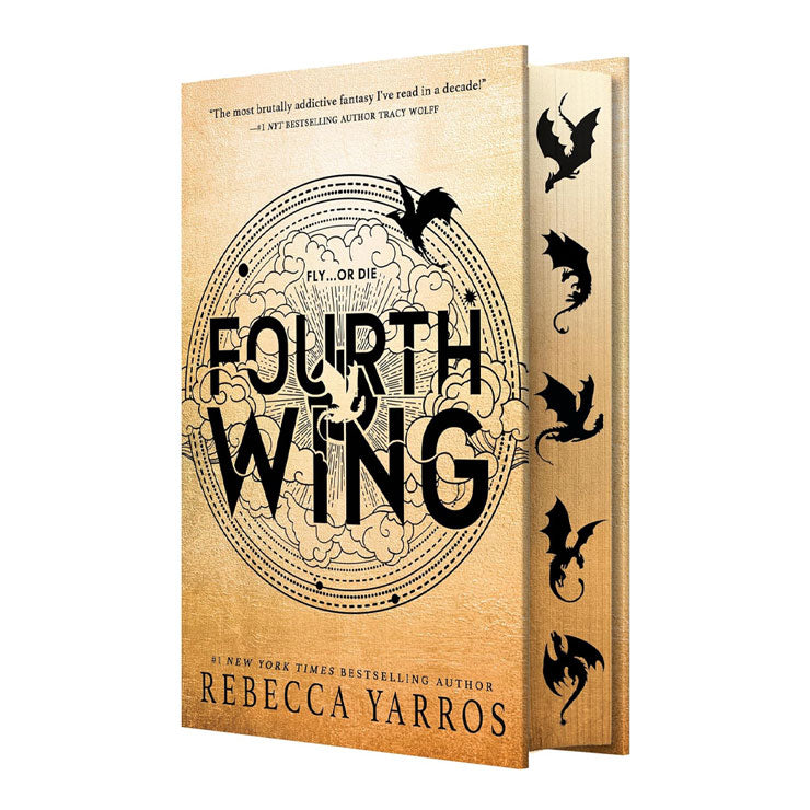 Fourth Wing (Wing and Claw Collection) by Rebecca Yarros - Hardcover - Fiction & Literature