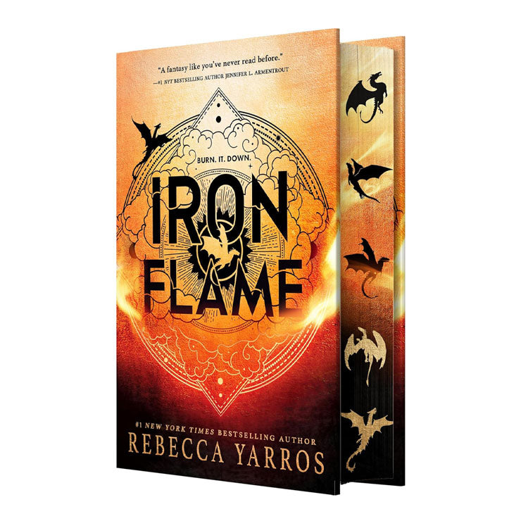 Iron Flame (Wing and Claw Collection) by Rebecca Yarros - Hardcover - Fiction & Literature