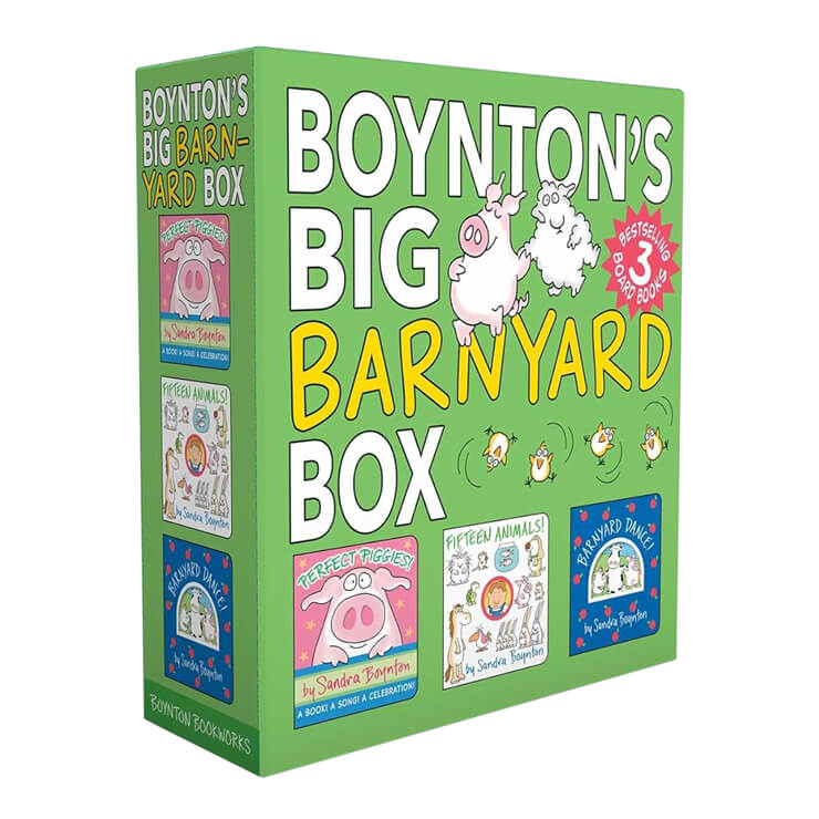 Boynton's Big Barnyard Box (Boxed Set) By Sandra Boynton Board Book