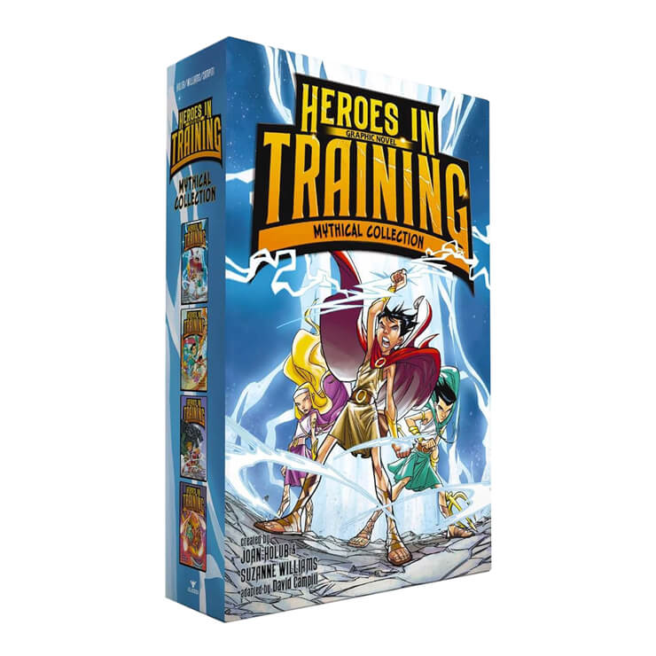 Heroes in Training Graphic Novel Mythical Collection Boxed Set By Joan Holub Trade Paperback