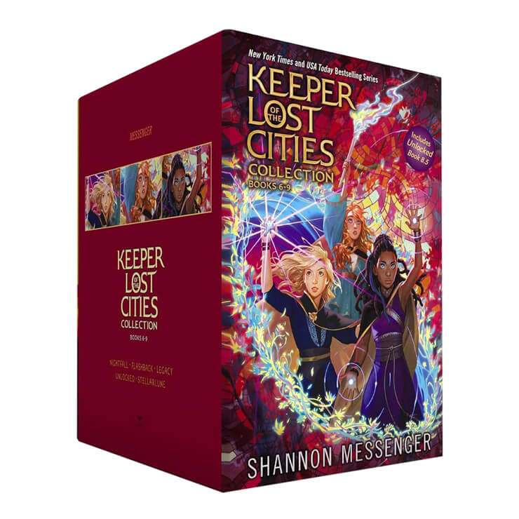 Keeper of the Lost Cities Collection Books 6-9 Boxed Set By Shannon Messenger Trade Paperback