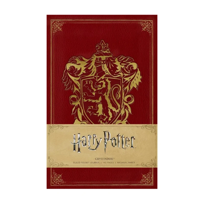 Harry Potter: Gryffindor Ruled Pocket Journal (Insights Journals)