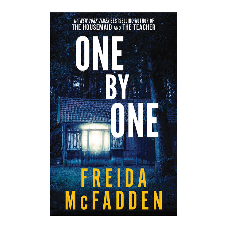 One by One by Freida Mcfadden - Trade Paperback - Thriller, Mystery & Suspense - Fiction