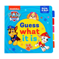 Paw Patrol Guess What It Is: Peek A Boo by Sergio Szwarcberg - Board Book - Preschool Books
