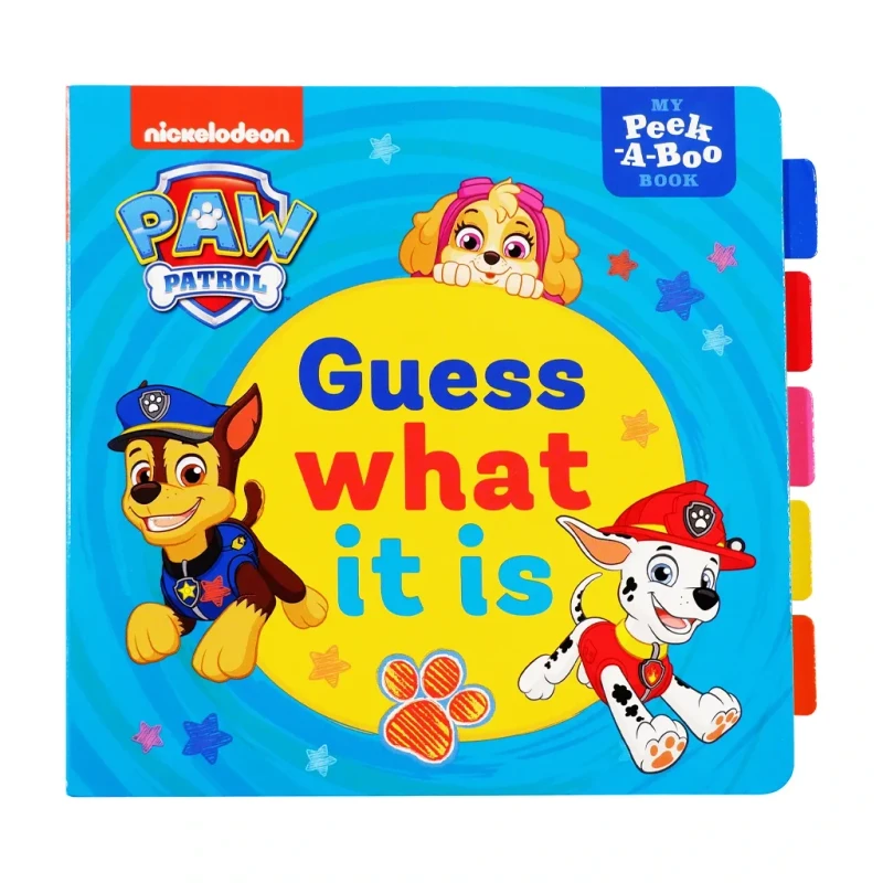 Paw Patrol Guess What It Is: Peek A Boo by Sergio Szwarcberg - Board Book - Preschool Books