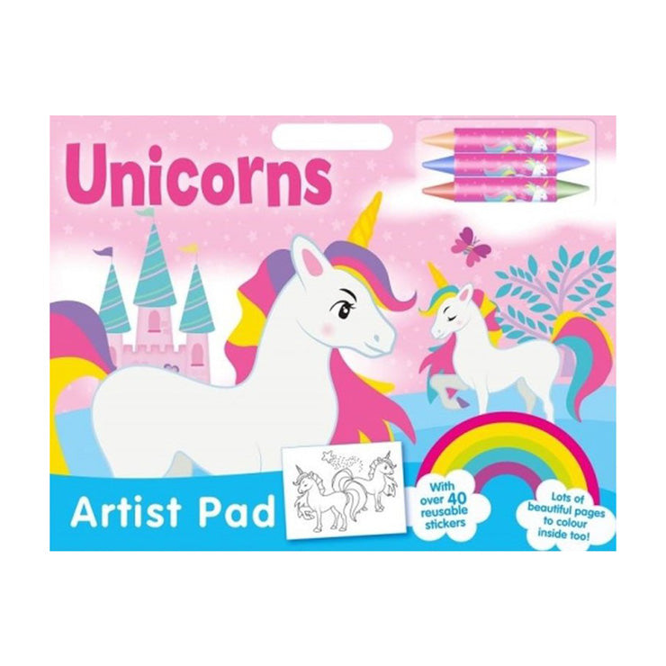 Unicorns Artist Pad Trade Paperback