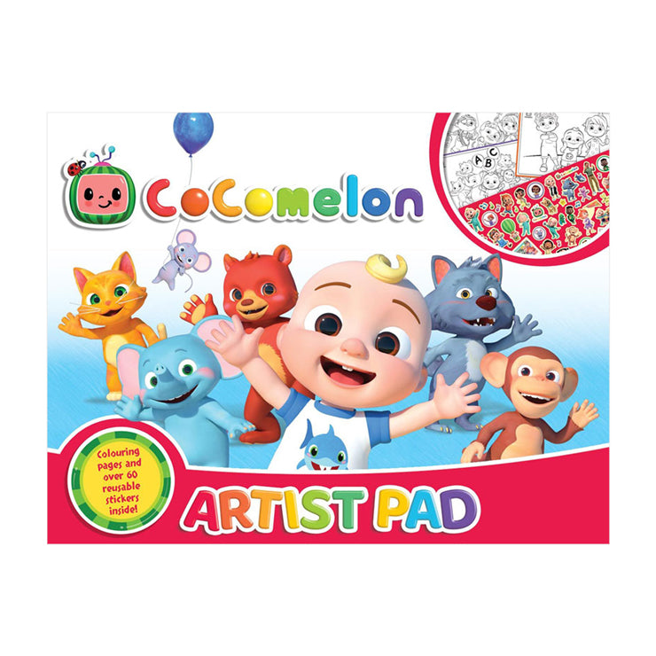 Cocomelon Artist Pad - Trade Paperback - Activity Books for Kids
