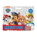 Paw Patrol Artist Pad - Trade Paperback - Coloring Books for Kids