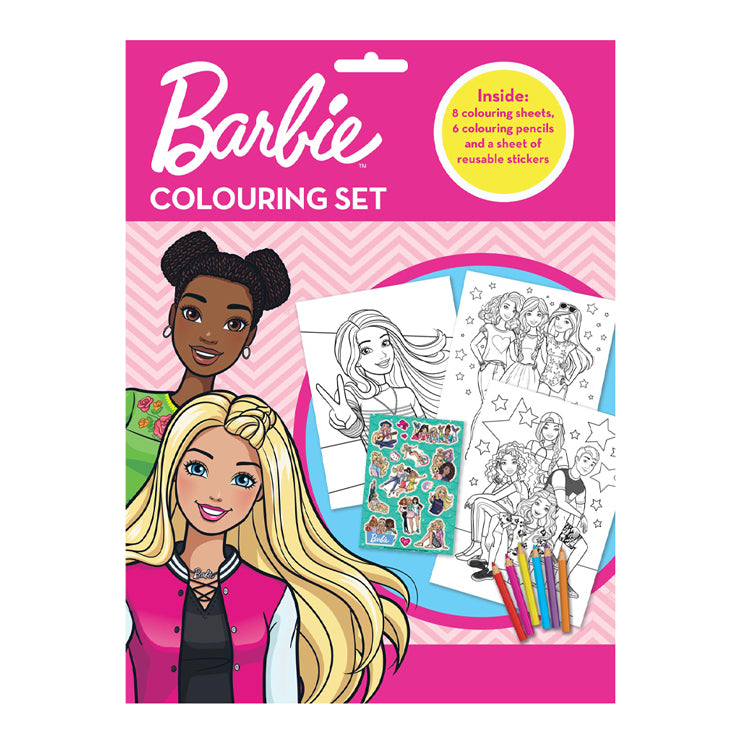 Barbie Colouring Set - Trade Paperback - Coloring Books for Kids - Coloring Books for Kids