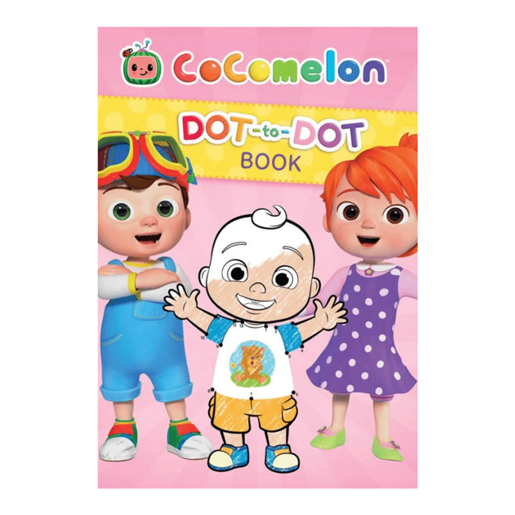 Cocomelon Dot To Dot Book - Trade Paperback - Activity Books for Kids