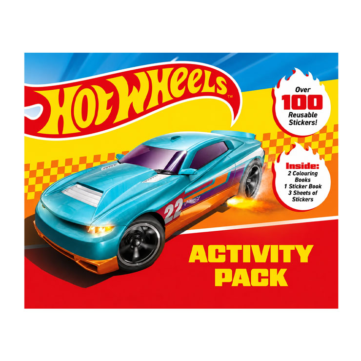 Hot Wheels Activity Pack Hardcover