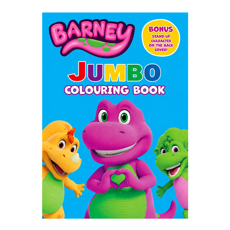 Barney Jumbo Colouring Book Trade Paperback