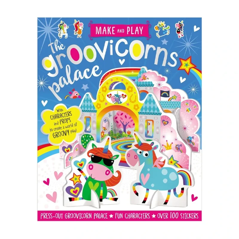 Make And Play The Groovicorns Palace - Trade Paperback - Storybooks for Kids