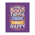 The Book of Things That Make Me Happy - Trade Paperback - Preschool Books
