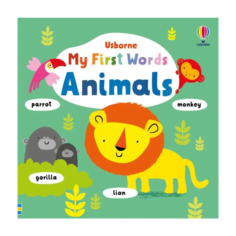 My First Words: Animals By Fiona Watt Board Book - Books for Kids