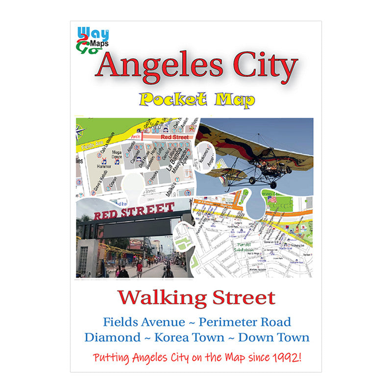 Angeles City Pocket by Way 2 Go Maps - Maps - Non-Fiction - Reference