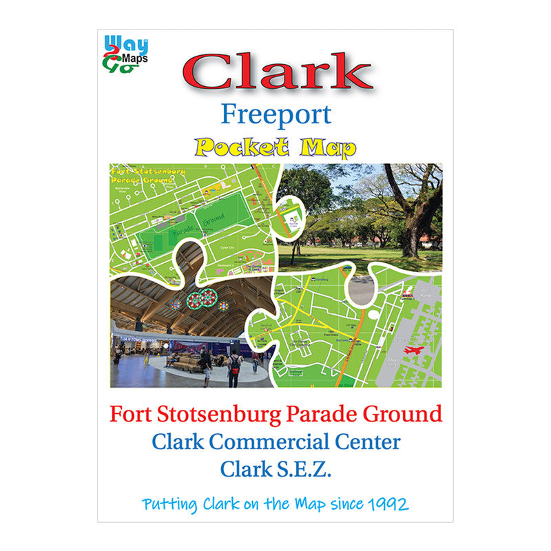 Clark Freeport Pocket by Way 2 Go Maps - Maps - Non-Fiction - Reference