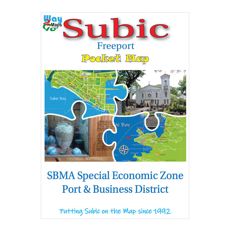 Subic Bay Freeport Pocket by Way 2 Go Maps - Maps - Non-Fiction - Reference