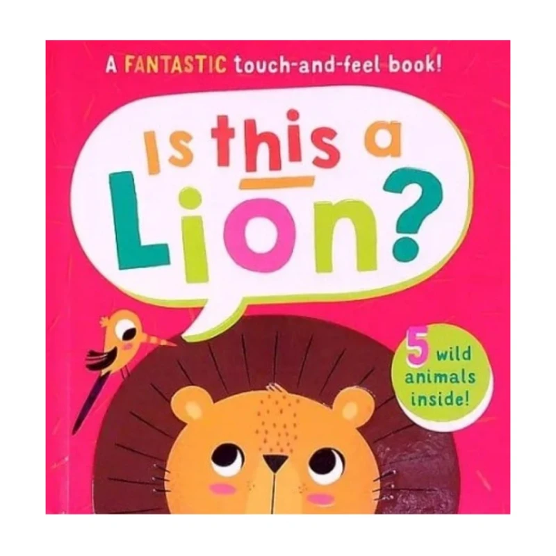 Touch & Feel: Is this a Lion? by Mary Rodgers - Trade Paperback - Children's Books