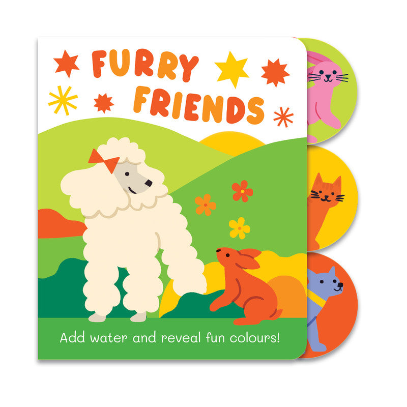 Colour Changing Bath Book: Furry Friends Trade Paperback
