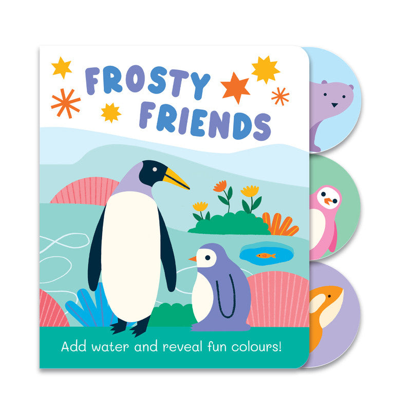 Colour Changing Bath Book: Frosty Friends Trade Paperback