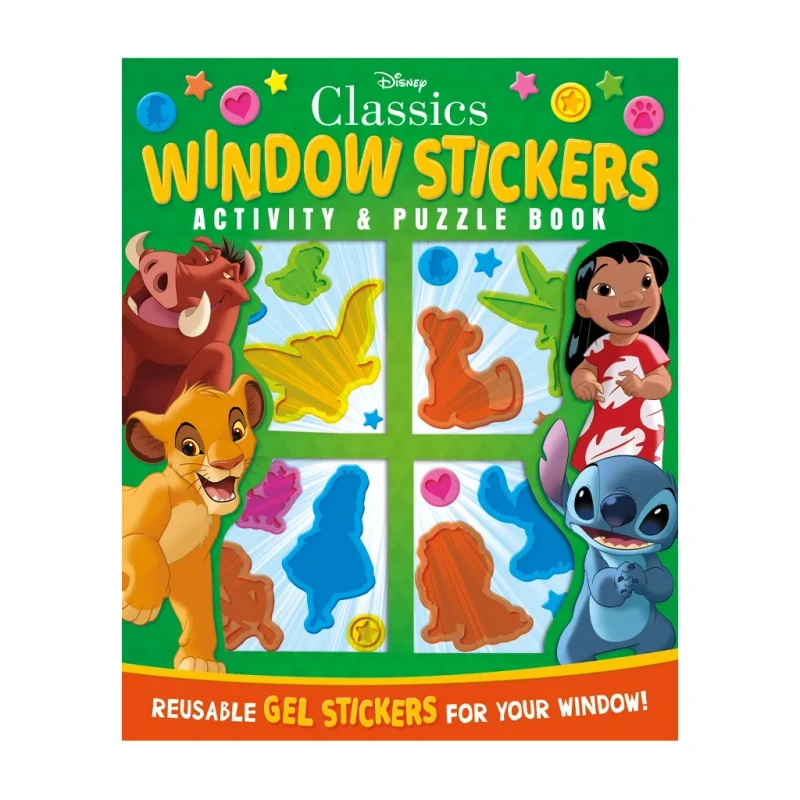 Disney Classics: Window Stickers - Trade Paperback - Creative Hobbies