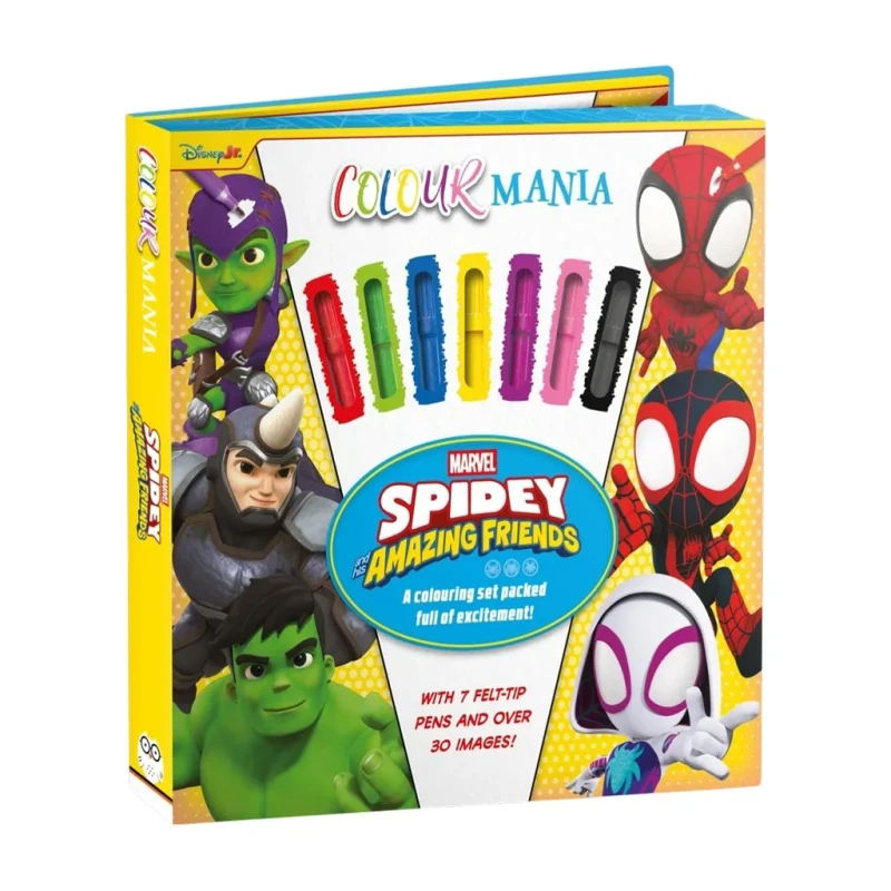 Colourmania: Marvel Spidey And His Amazing Friends Trade Paperback - Activity/Workbooks